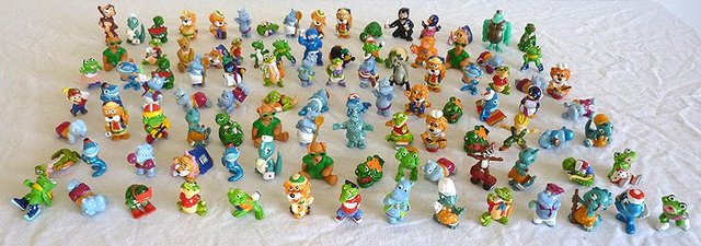 Image 3 of KINDER FIGURINES - HUGE COLLECTION, 102 PIECES IN ALL