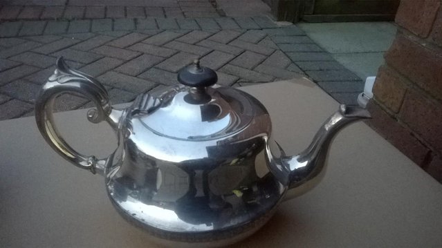 Image 2 of 4 PIECE SILVER PLATED TEA SET - WAS £75 NOW £29