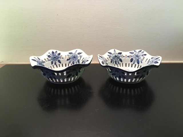 Preview of the first image of 2 Blue/White Bowls £3 each. Never used.