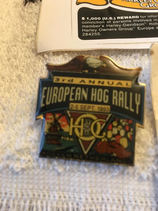 Preview of the first image of Harley Owners Group badges.