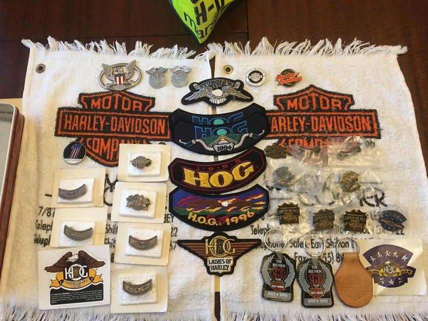 Image 3 of Harley Owners Group badges