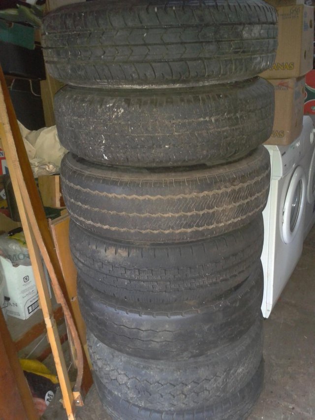 Preview of the first image of 4 x VW, Ford Transit Peugeot Vauxhall Citroen Van Tyres.