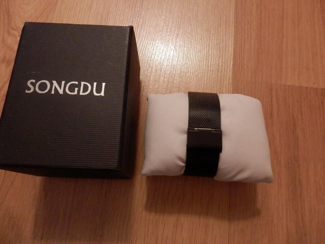 Preview of the first image of SONGDU Men's Stylish Sports Quartz Wristwatch.