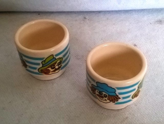 Image 3 of HORNSEA - Mackintosh's  TOFFEE & MALLOW - 2 x EGG CUPS vinta