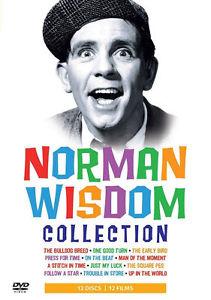 Preview of the first image of Norman Wisdom Collection [DVD] 12 disc set.