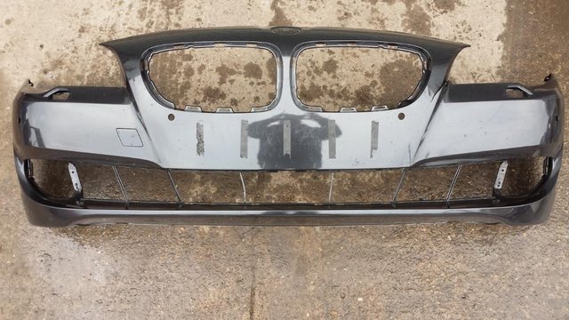 Preview of the first image of BMW 520D SE F10 Front Bumper Black 2010.