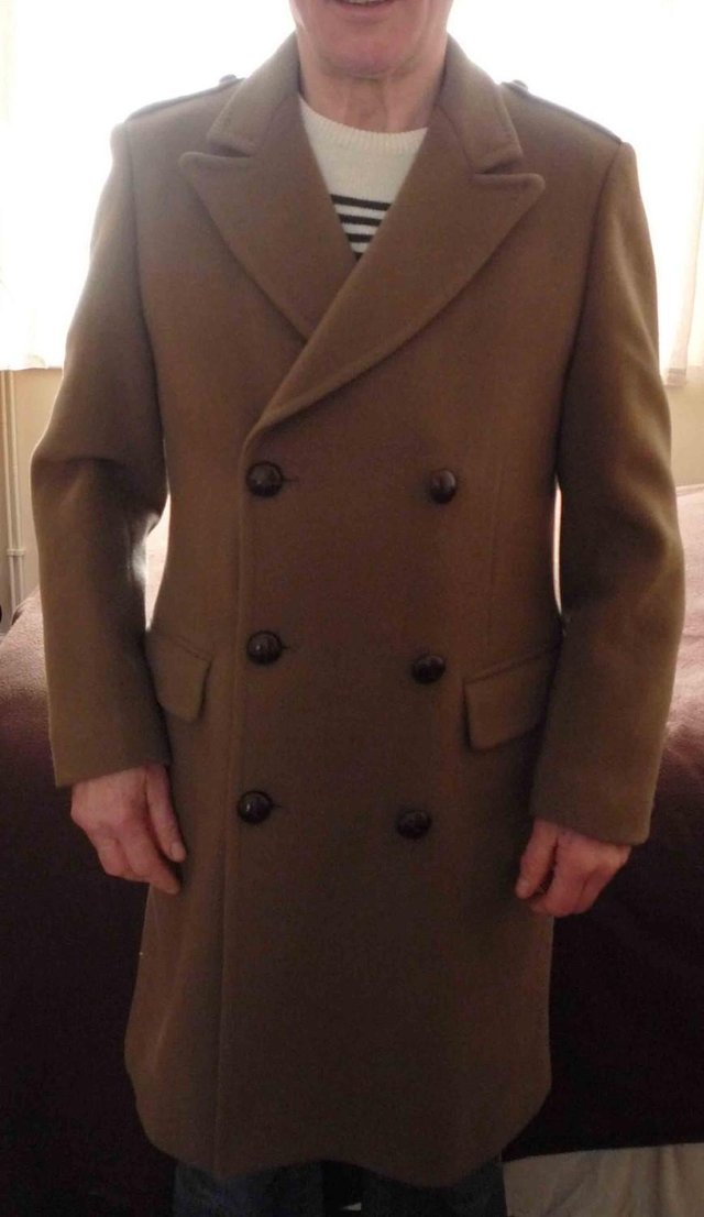 Image 3 of Vintage Crombie, 100% Wool, Double Breasted Overcoat