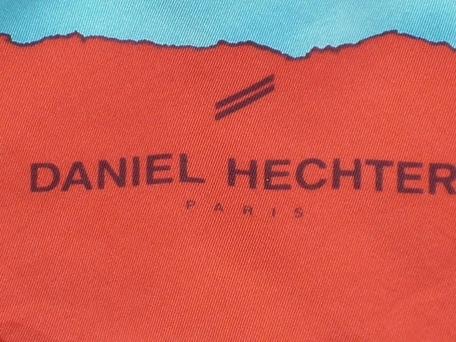 Image 3 of DANIEL HECHTER PARIS Vintage Silk Scarf