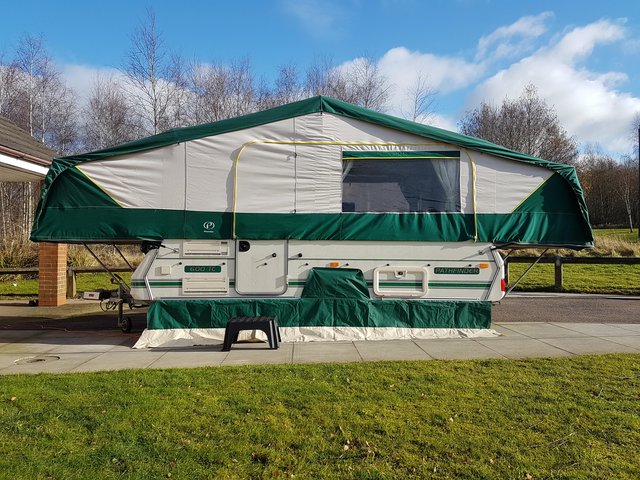 Preview of the first image of WANTED ANY CONWAY OR PENNINE FOLDING CAMPER.