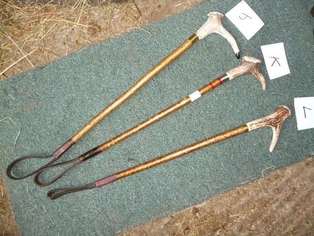 Image 2 of Handcrafted Gents Hunting Whips