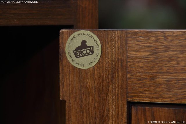 Image 28 of ERCOL GOLDEN DAWN DRESSER BASE SIDEBOARD CABINET HALL TABLE