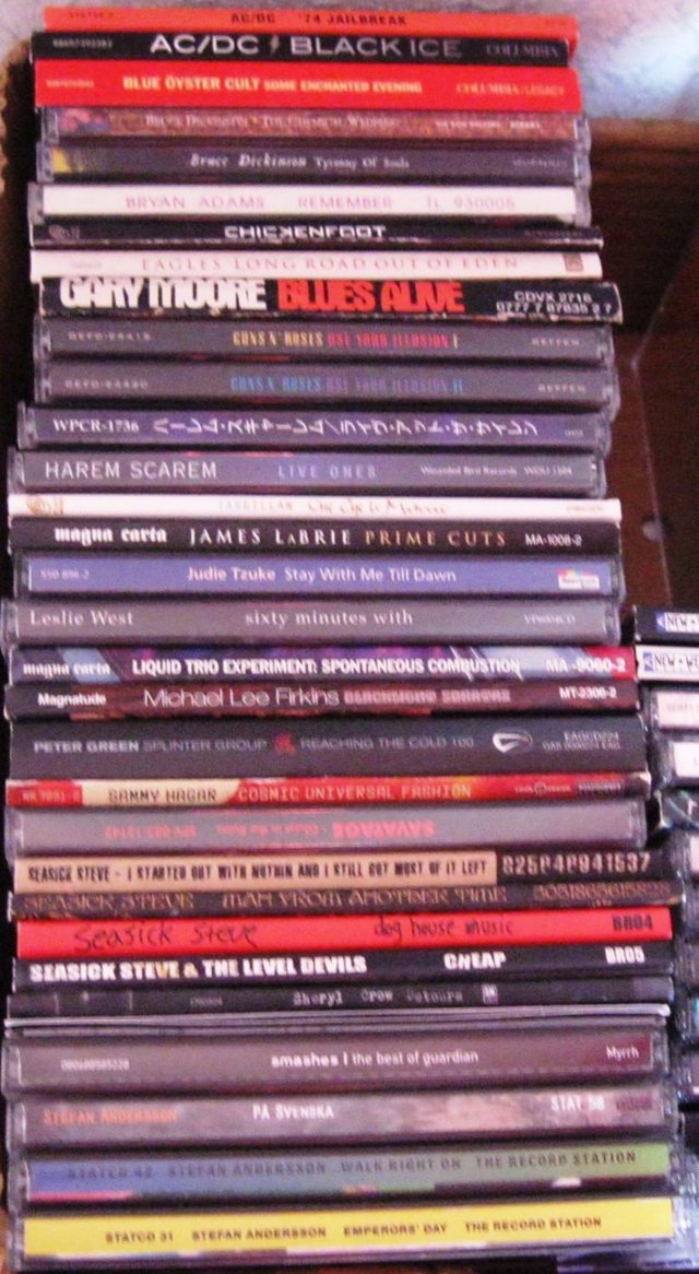 Preview of the first image of Rock CDs and more - A to D. Excellent condition £2-£3 each.