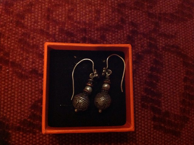 Image 6 of Silver drop earrings from Sienna