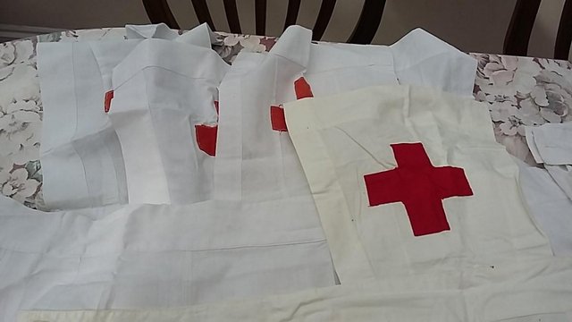 Image 2 of Collection Vintage Lawn British Red Cross & Nursing Uniform