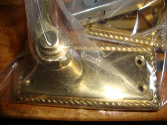 Image 3 of Brass door handles