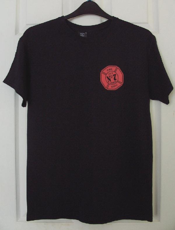 Preview of the first image of Men's Jack Daniels "Tennessee Fire" T Shirt - Size M     B9.