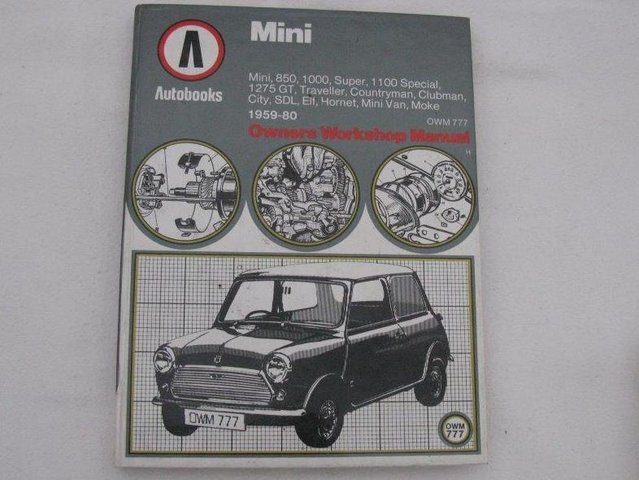 Preview of the first image of Mini Autobooks – Owners Workshop Manual 1959 - 80for Mini.