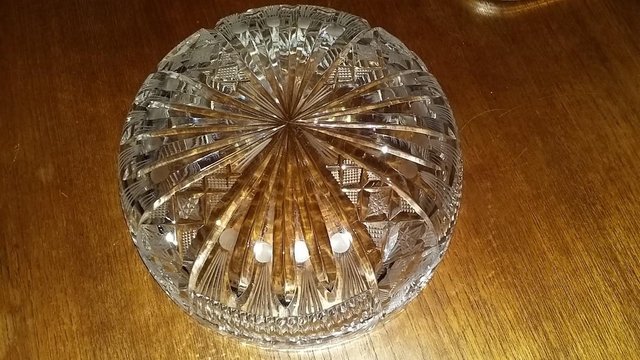 Image 4 of Cut Glass Fruit Bowl