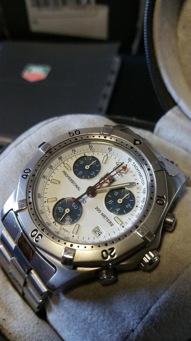 Preview of the first image of Tag Heuer 2000 Professional Chronograph CK1111 - STUNNING.