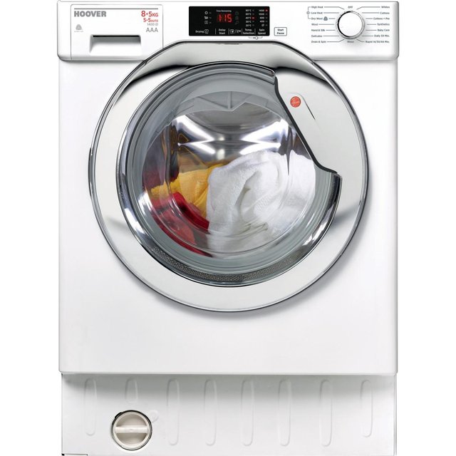 Preview of the first image of HOOVER 8/5KG INTEGRATED WASHER DRYER-14 PROGRAMMES-NEW-WOW.
