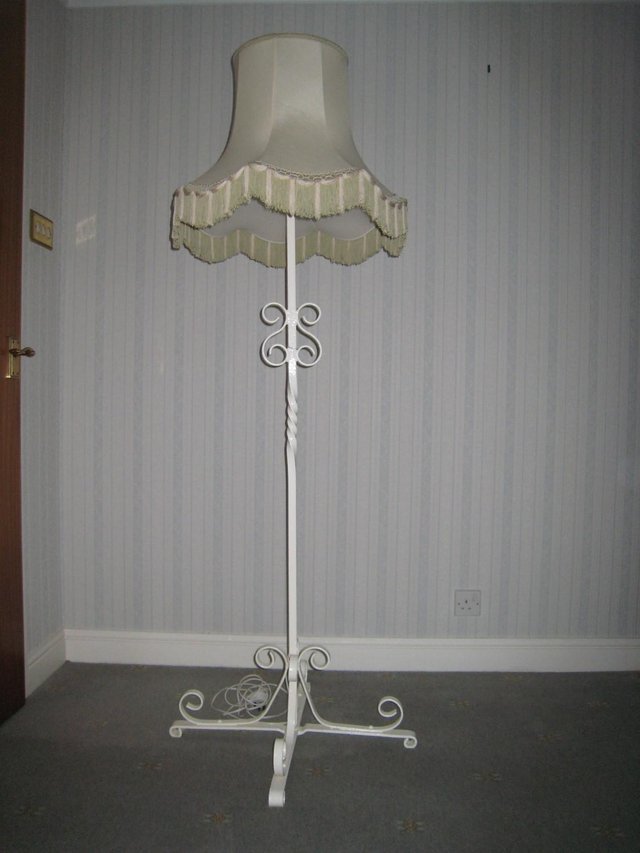 Preview of the first image of Vintage decorative iron Floor lamp.