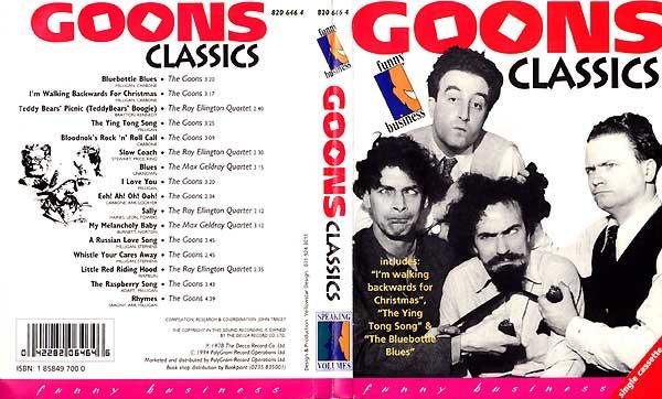Preview of the first image of Rare Goons Classics cassette - Incl P&P).