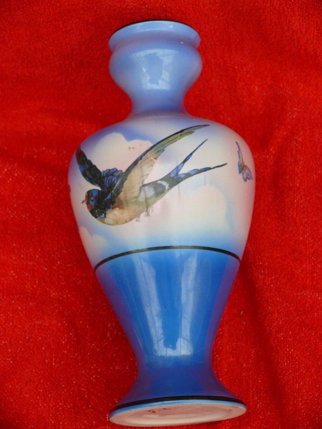 Image 3 of Blue Bird Vase by BOW