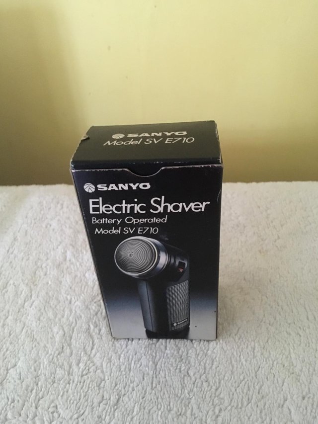 Preview of the first image of Sanyo Battery Operated Shaver.