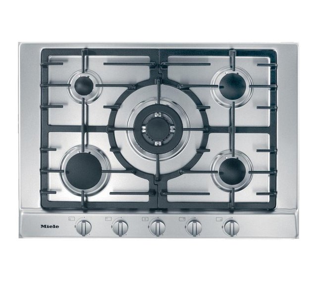 Preview of the first image of MIELE 75CM 5 BURNER S/S GAS HOB-WOK BURNER-NEW-TOP SPEC.