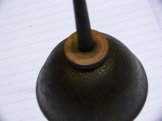Preview of the first image of Antique Oil Pot and spout possibly pre-war.