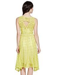 Image 3 of PER UNA SPEZIALE Neon Tea Dress Size 14 NEW