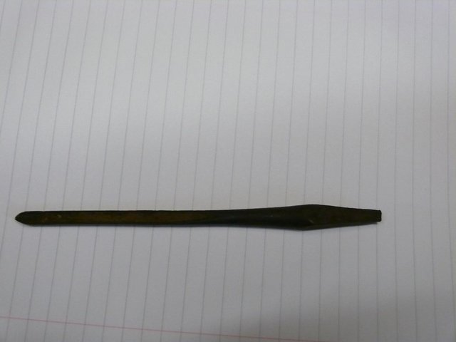 Preview of the first image of Very old Antique original boring bit for swing brace.