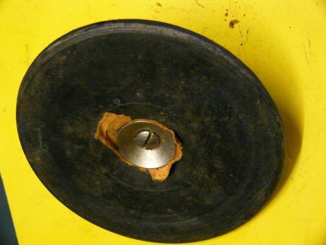 Image 2 of Old Rubber 5" backing disc