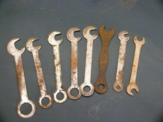 Preview of the first image of Collection of Modellers Spanners.