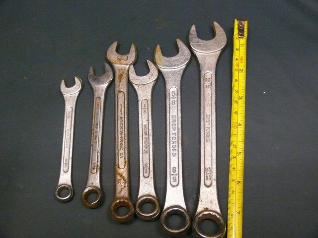 Image 2 of 6 Combo AFsize spanners