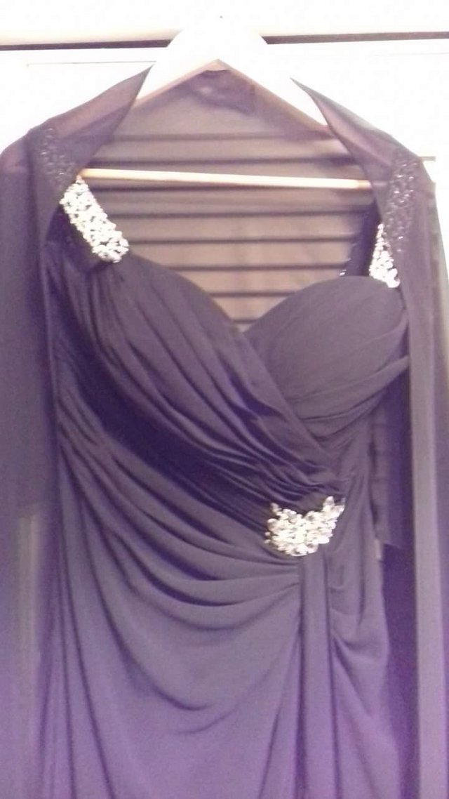 Preview of the first image of Black cruise prom evening party dress like new.