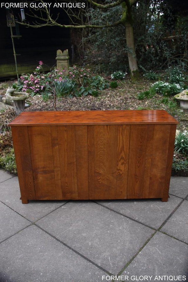 Image 18 of TITCHMARSH & GOODWIN STYLE DRESSER BASE SIDEBOARD HALL TABLE