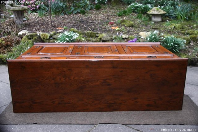 Image 29 of TITCHMARSH & GOODWIN STYLE DRESSER BASE SIDEBOARD HALL TABLE