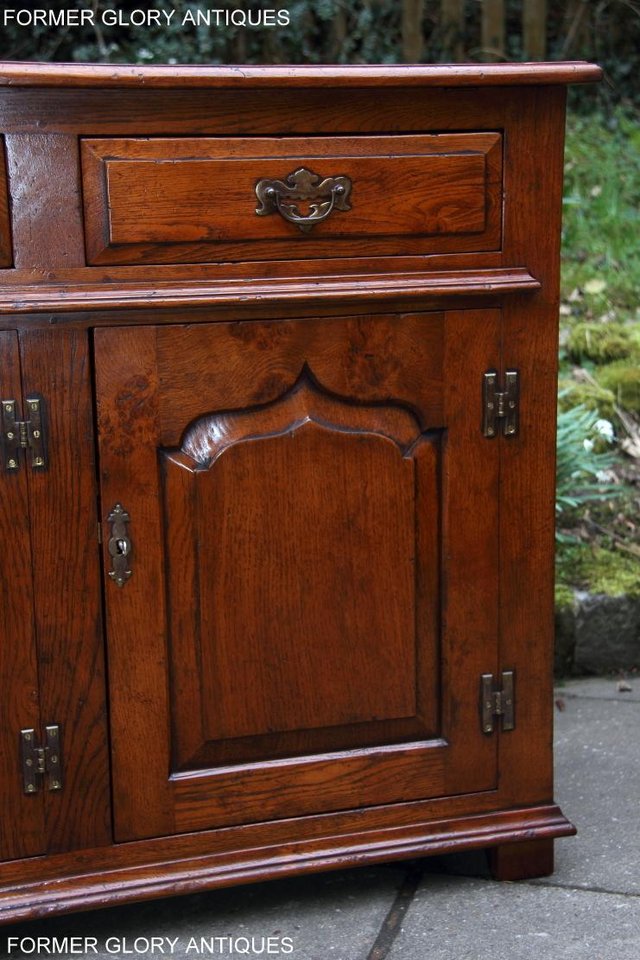 Image 37 of TITCHMARSH & GOODWIN STYLE DRESSER BASE SIDEBOARD HALL TABLE