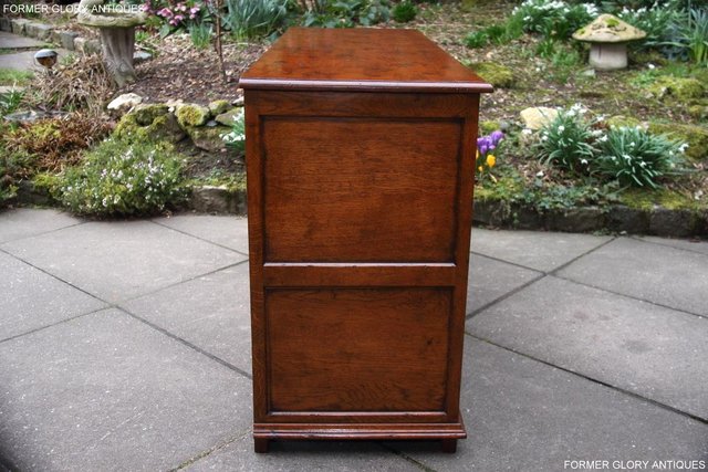 Image 38 of TITCHMARSH & GOODWIN STYLE DRESSER BASE SIDEBOARD HALL TABLE