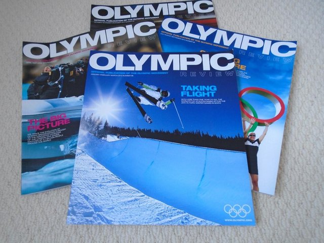 Preview of the first image of 2013 "Olympic Reviews", published by the IOC.