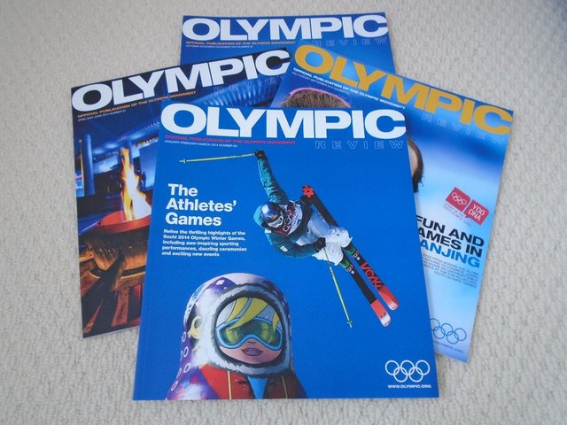 Preview of the first image of 2014 "Olympic Reviews", published by the IOC.