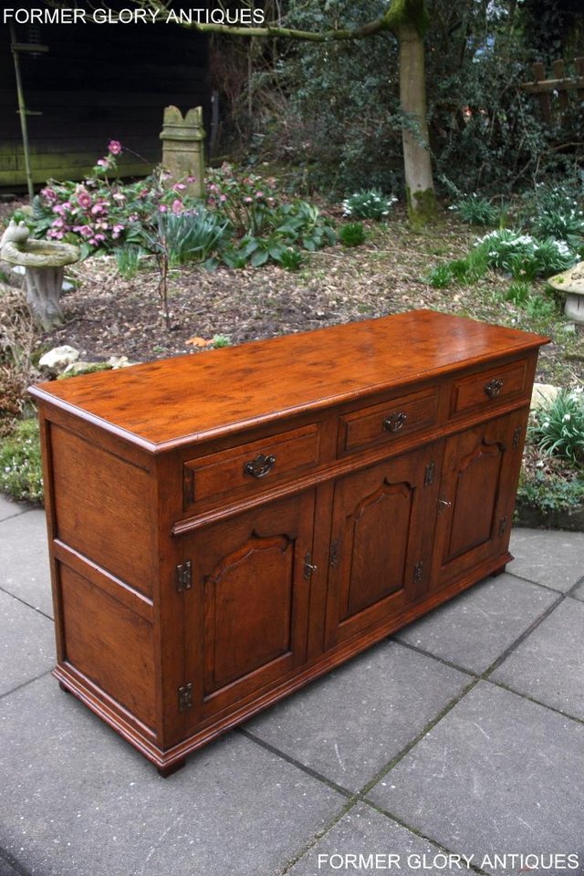 Image 65 of TITCHMARSH & GOODWIN STYLE DRESSER BASE SIDEBOARD HALL TABLE