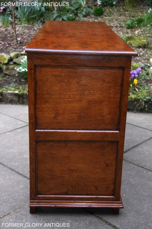 Image 70 of TITCHMARSH & GOODWIN STYLE DRESSER BASE SIDEBOARD HALL TABLE