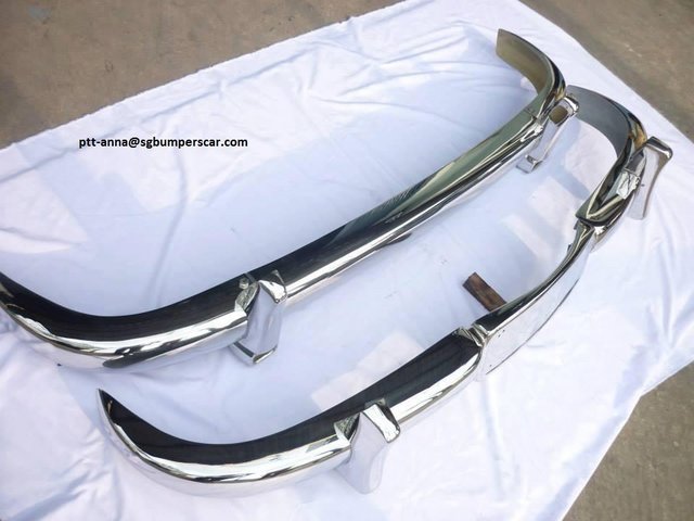 Image 2 of Mercedes Benz 220A Stainless Steel Bumper