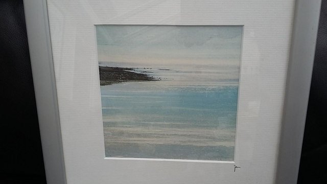 Image 3 of Jo Andreae 'Seascape' Seven Sisters, Sussex, signed