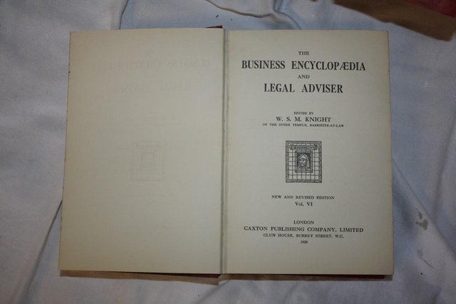 Image 3 of "THE BUSINESS ENCYCLOPEDIA" COLLECTION 1920