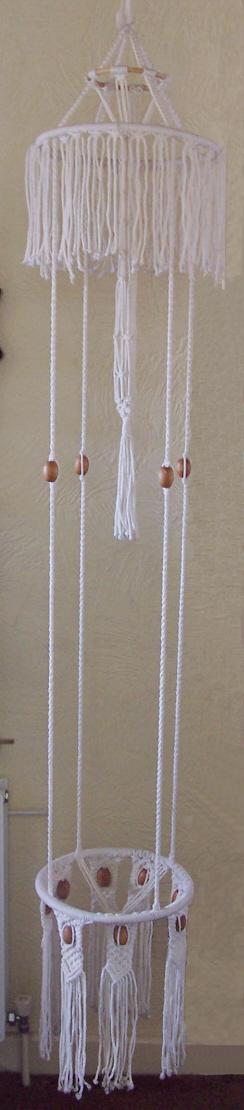 Preview of the first image of Beautiful Macrame Hanging Planter.