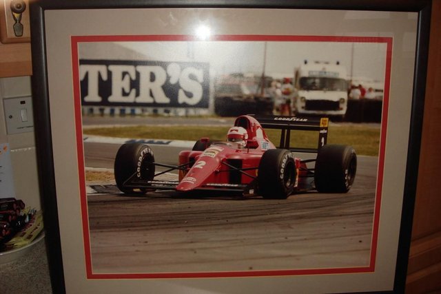 Image 3 of F1 - MANSELL IN A FERRARI - WHAT AN EXCELLENT PHOTOGRAPH