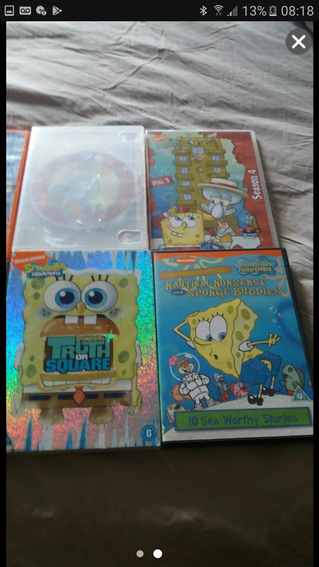 Image 2 of Spongebob Dvds